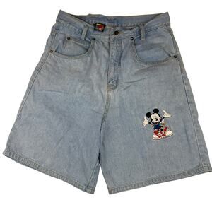 Vintage Mickey Unlimited Jerry Leigh Denim Shorts Size L
